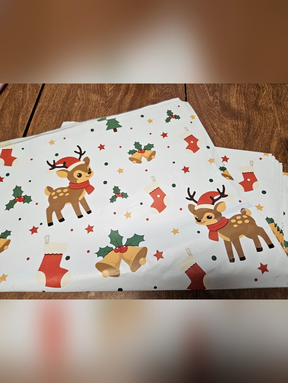 Christmas Reindeer Polymailer Packages - Picture 3 of 4